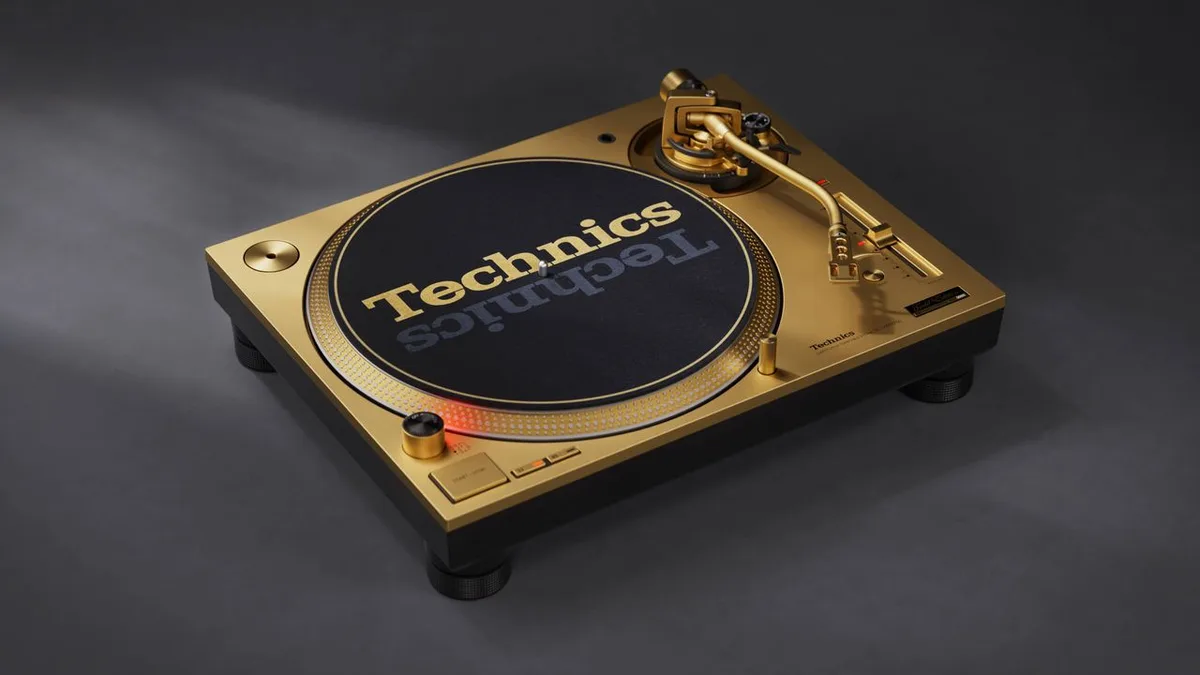 Technics' classic SL-1200 turntable is getting a 55th anniversary edition — and the big upgrade is 'lots of gold'