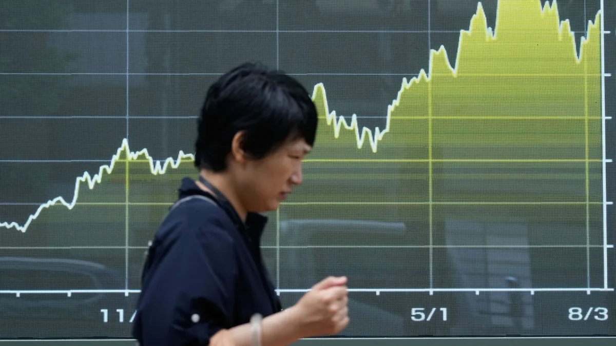 Asian shares are mostly higher while US futures and oil prices hold steady