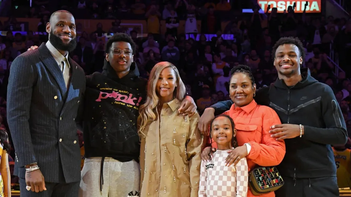 LeBron James on fatherhood: How did his painful past shape his promise?
