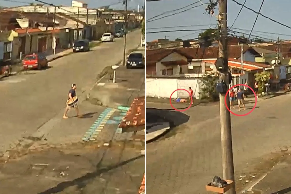 Homem morre após bater a cabeça no chão durante briga por causa de pipa no litoral de SP; VÍDEO