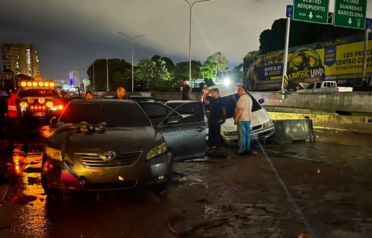 Activan sistema de Protección Civil ante estragos por lluvias en Caracas