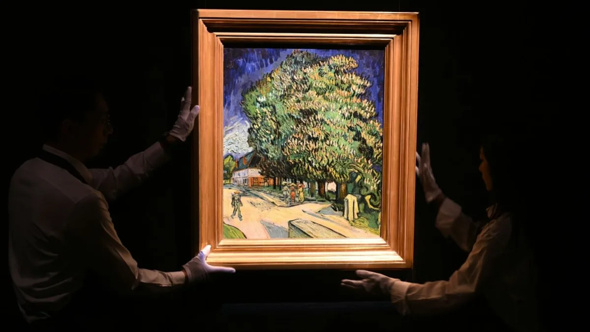Van-Gogh-Bild erstmals seit 60 Jahren ausgestellt: Hunderte stehen in Hongkong Schlange