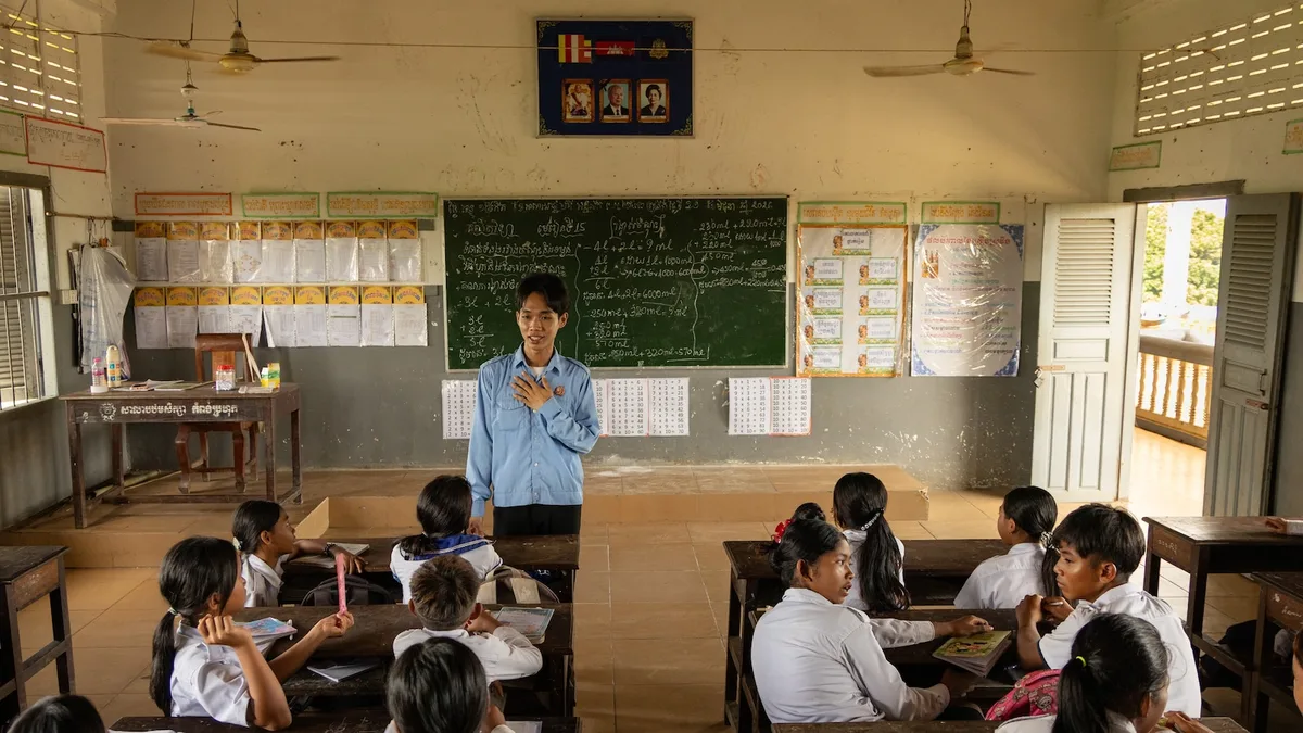 The Iran war is forcing families to choose between school for their kids or survival