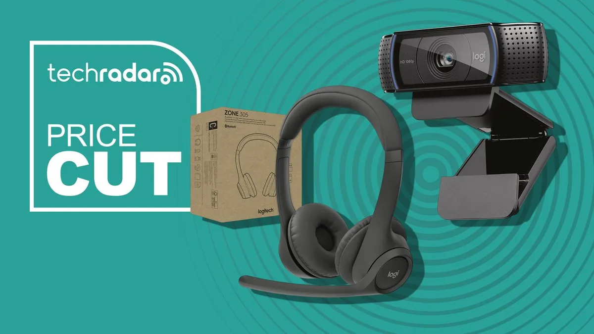 Logitech's 4.5-star webcam and business headset get a price cut for Amazon for Business Brand Week