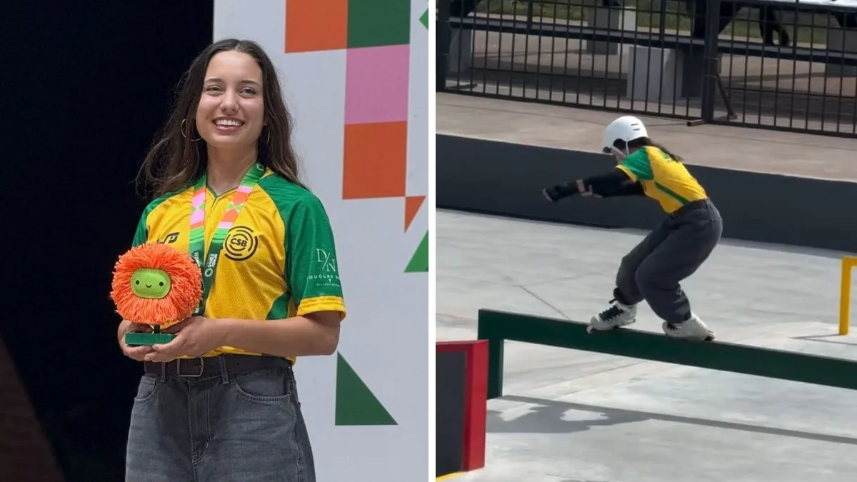 Catarinense de 19 anos é vice-campeã em maior campeonato de patinação do mundo