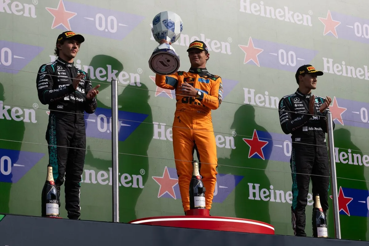 F1: Norris rebate Antonelli e Russell sobre ordem de forças de 2026