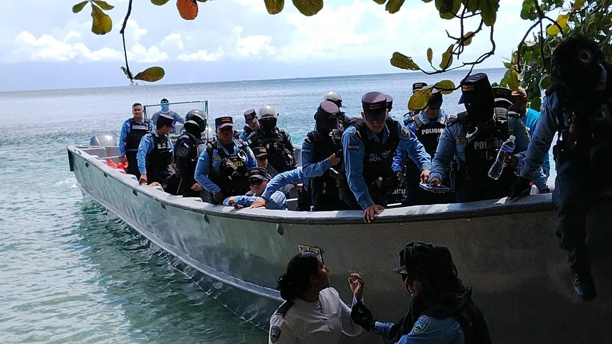 Tensión en Cayos Cochinos: comunidad garífuna de Honduras denuncia intento de desalojo mientras exige cumplir fallo de la Corte IDH