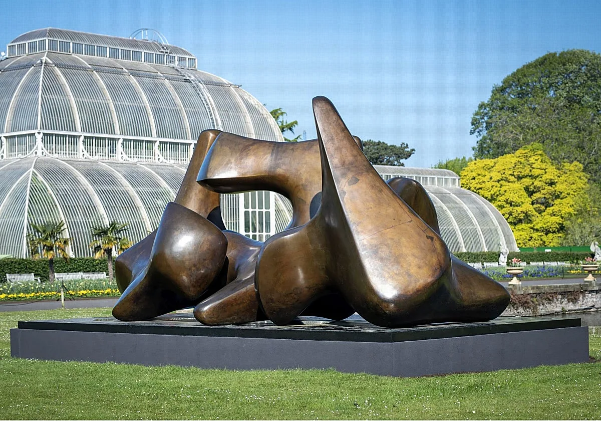 Henry Moore encuentra en Kew Gardens el museo que siempre imaginó