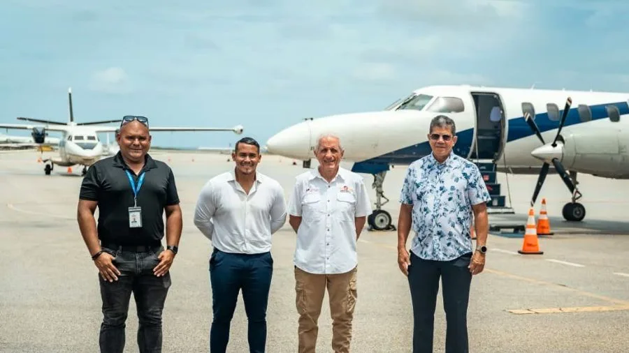 Aruba recibió primer vuelo chárter desde Caracas tras reapertura de la frontera aérea