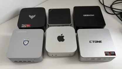 Mini-PCs im KI-Test: Apple vs. AMD und Intel mit lokalen LLMs