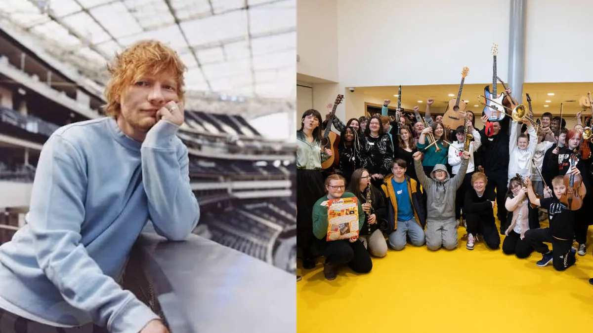 Ed Sheeran’s music foundation now reaches 12,000 young people across UK