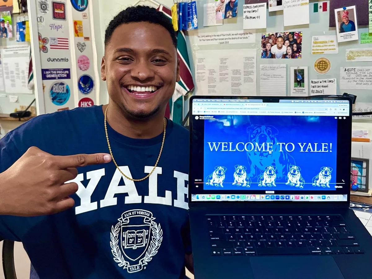 I chose community college to save money. Now Yale is giving me a full ride.