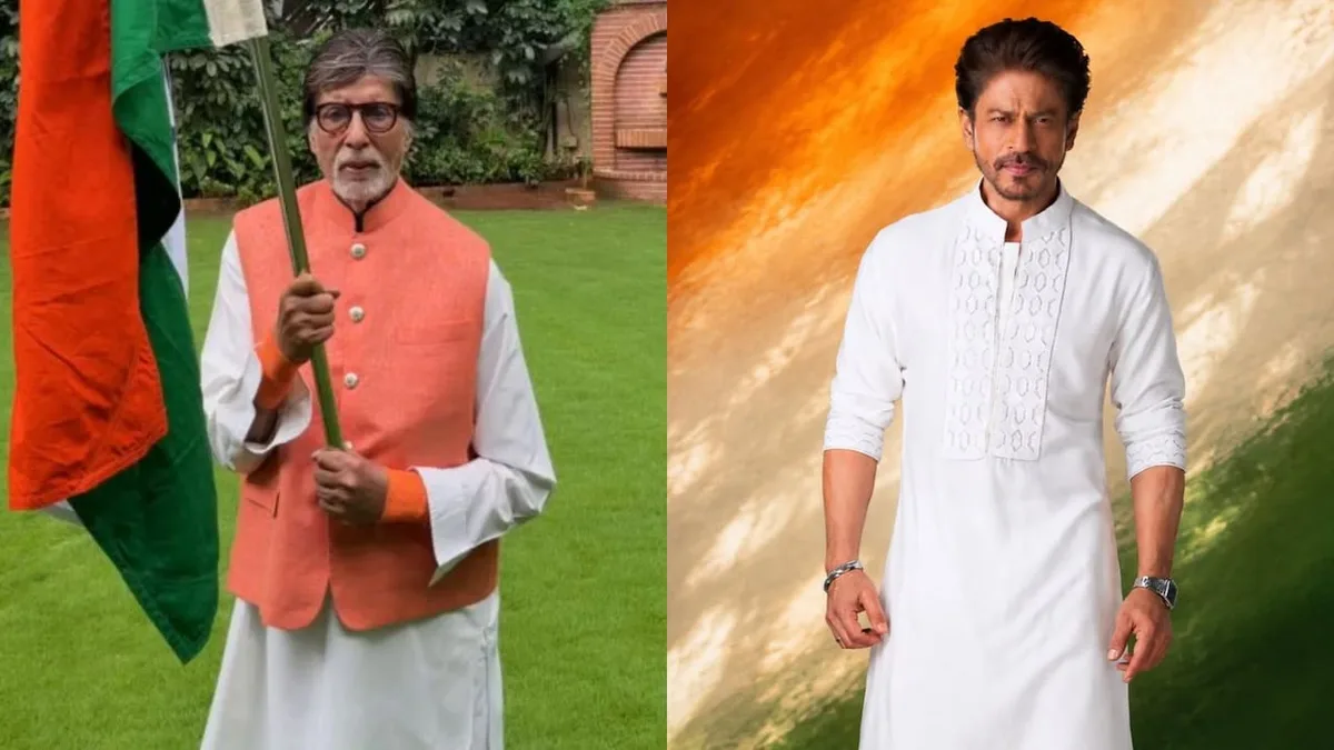 'Proud To Be An Indian': Amitabh Bachchan, Shah Rukh Khan And More Extend Independence Day Wishes