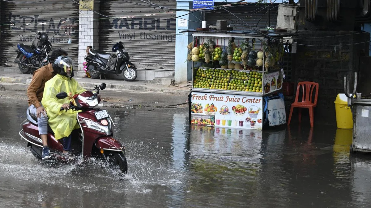 Parts of Hyderabad receive brief showers on September 20