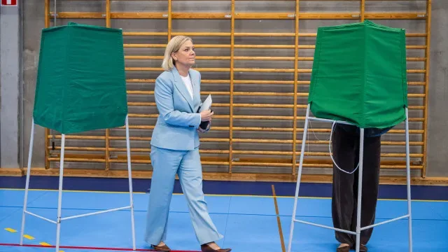 Urnas na Suécia abriram para as eleições legislativas