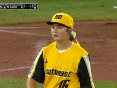 WATCH: Kinley Rasmus ends record-setting run at the Little League World Series