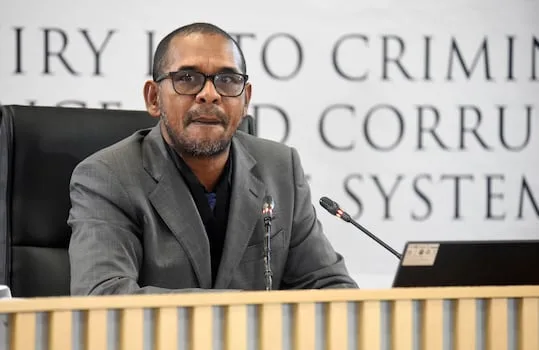 You cannot rely on a dead man, Madlanga inquiry evidence leader tells Fadiel Adams
