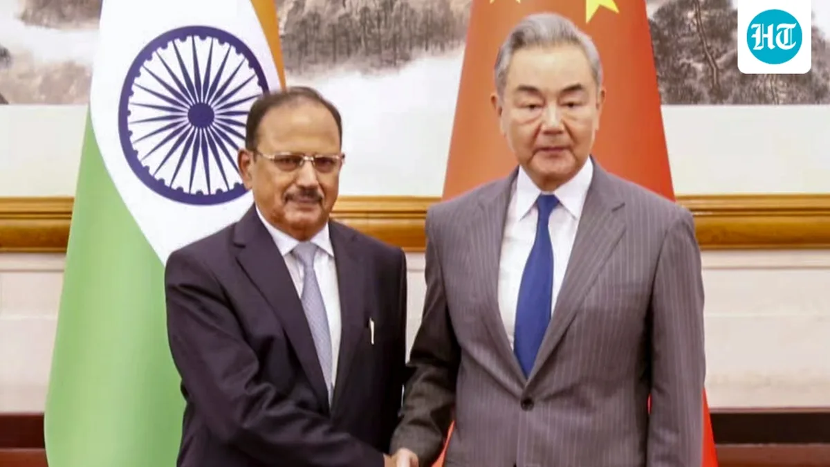 India stresses border peace key to ties as Doval meets Wang Yi