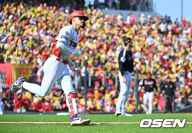 또 소름이다! 염갈량이 막는다했는데...김도영 125m짜리 2-1 역전 솔로포 폭발했다