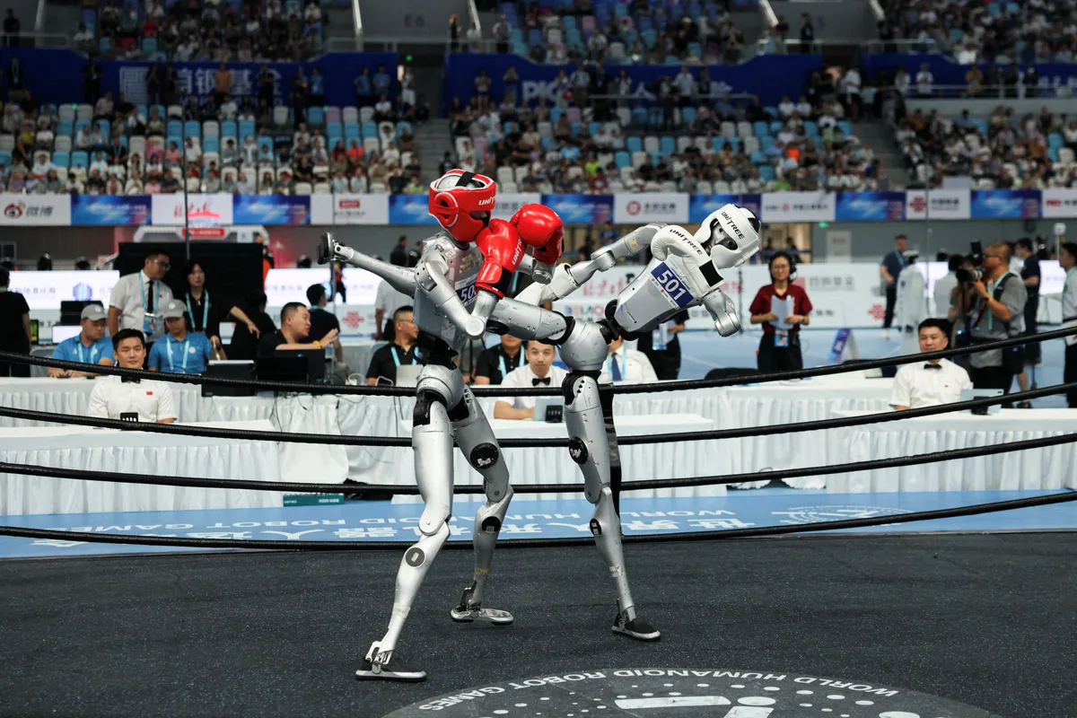Robots humanoides chinos sorprenden por sus destrezas en los Juegos de Beijing: los récords humanos que superaron
