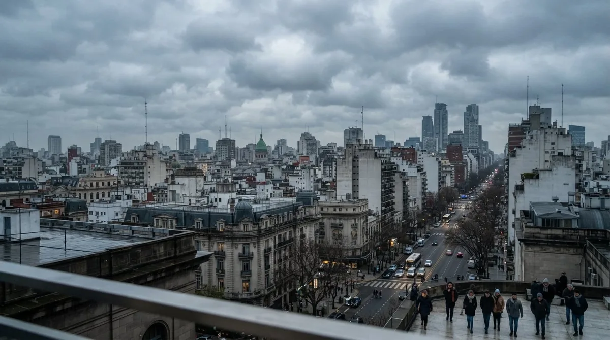 Clima en Buenos Aires hoy martes 25 de agosto: cielo cubierto y bajas temperaturas