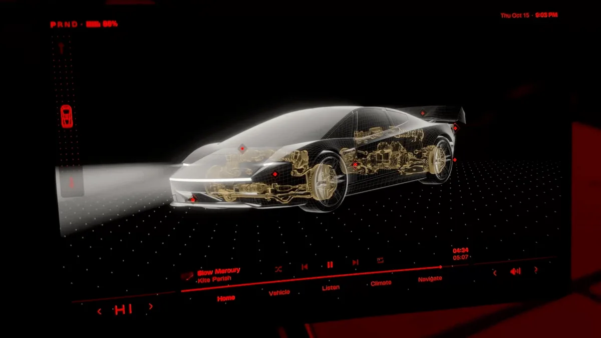 Tesla Roadster : à quoi ressemble l’interface à l’intérieur ?