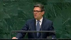 Watch: Key moments from Andy Burnham's first UN speech