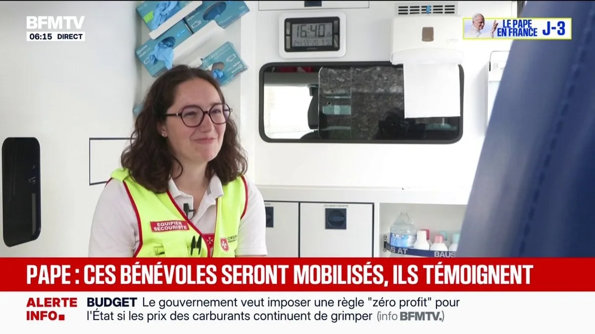"On est fiers de ce qu'on fait": ces bénévoles qui se mobilisent pour la venue du pape en France