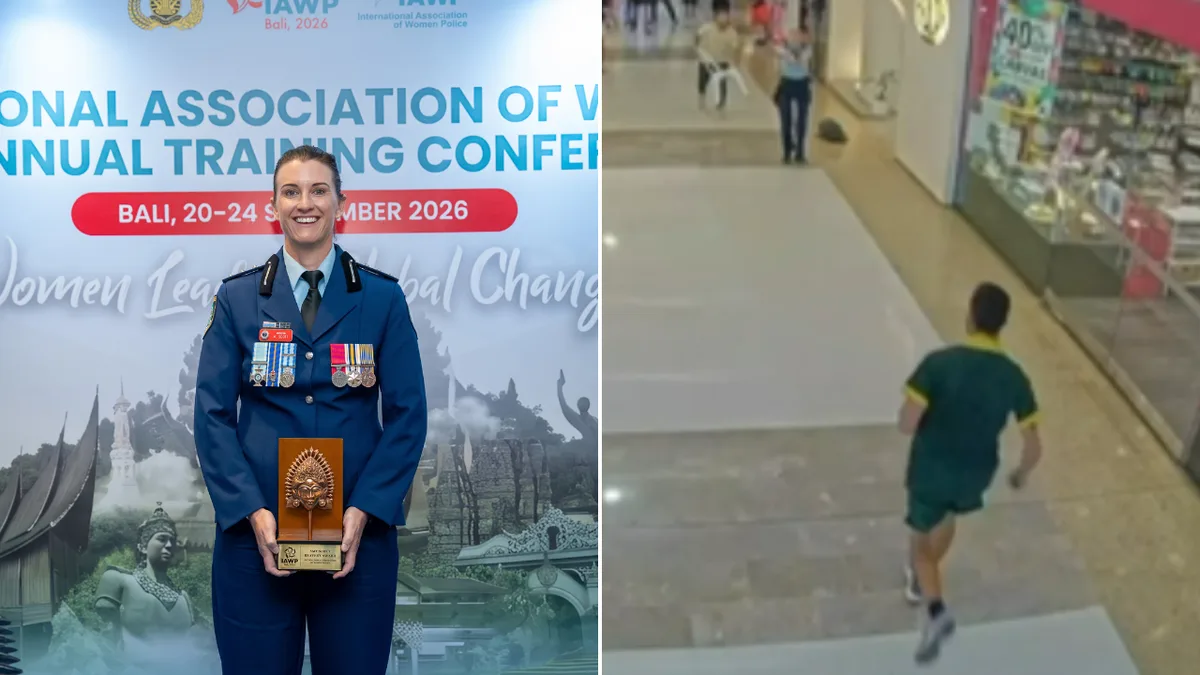 Bondi Junction stabbing hero Amy Scott honoured with international bravery award in Bali