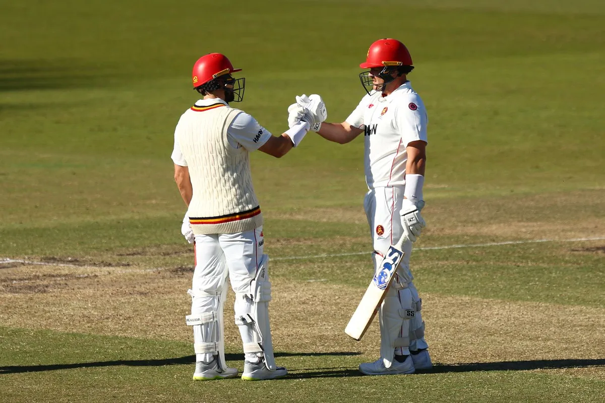 Manenti, Lehmann put South Australia in control after Weatherald concussion