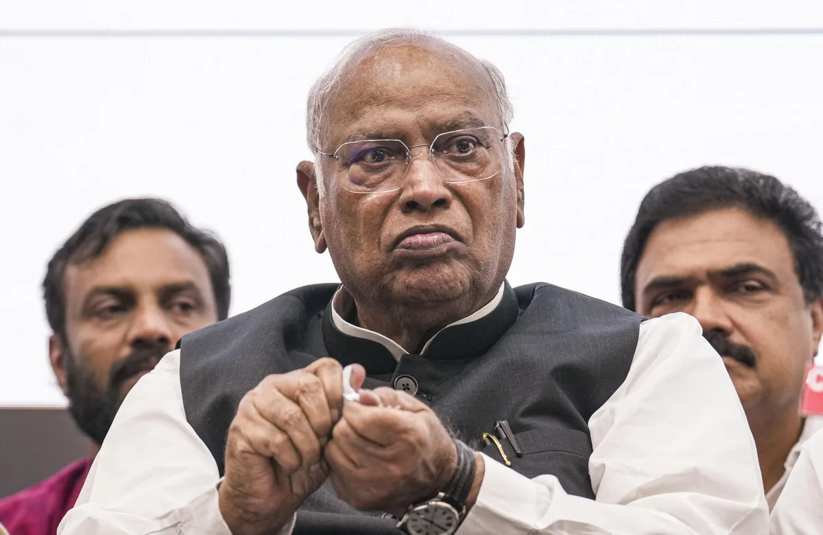 Modi govt turned 'mother of democracy' into 'muzzled democracy': Kharge