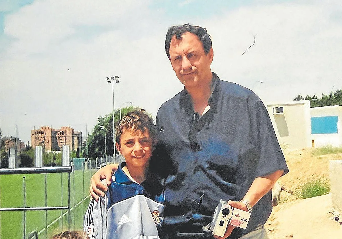 El hijo del policía que aprendió a ser portero en Valdebebas