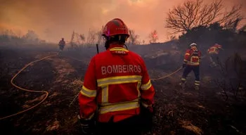 Dominado fogo em Santo Tirso