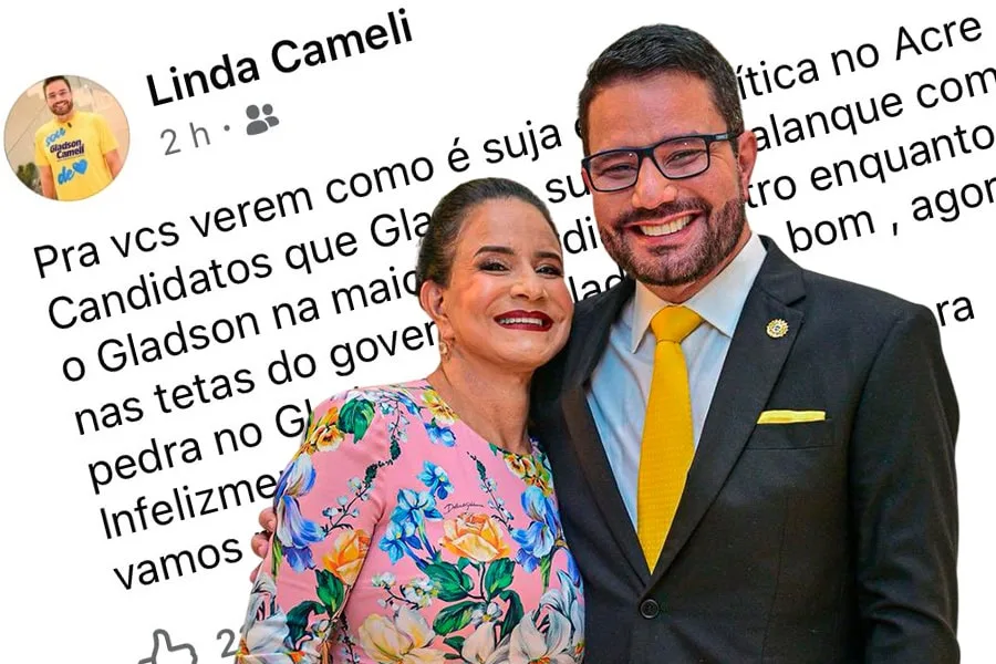 Linda Cameli dispara contra políticos e diz que antigos aliados passaram a atacar Gladson