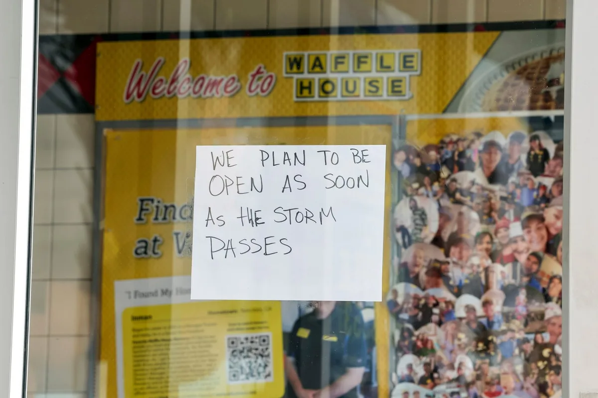 A FEMA administrator created the Waffle House Index after looking for a place to eat during hurricane clean up and only Waffle House was open