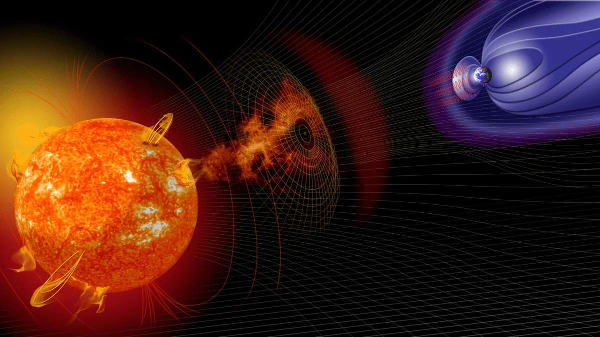 Une tempête solaire a filé vers la Terre, et il a fallu 17 satellites et près de deux ans de recherches pour s’en rendre compte