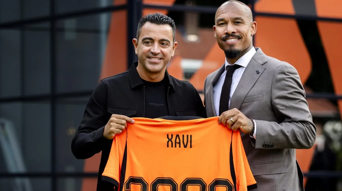 Presentaron a Xavi Hernández como DT en Países Bajos y la dirigencia cometió un blooper histórico: “Era la tercera opción”