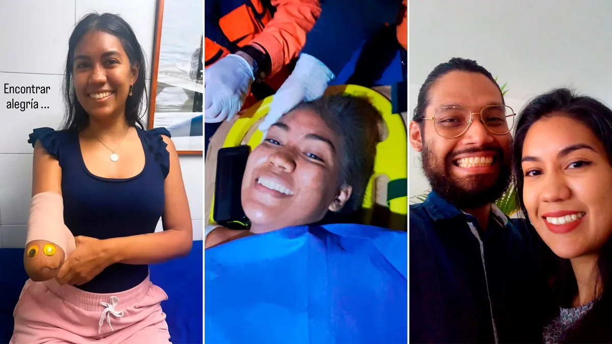 La mujer que pasó dos días bajo los escombros en Venezuela junto al cuerpo de su marido: “Traté de imaginar el cielo y la luz”