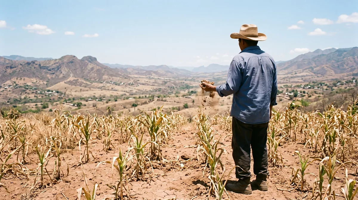 La sequía amenaza la postrera y agrava la presión sobre los granos básicos en El Salvador