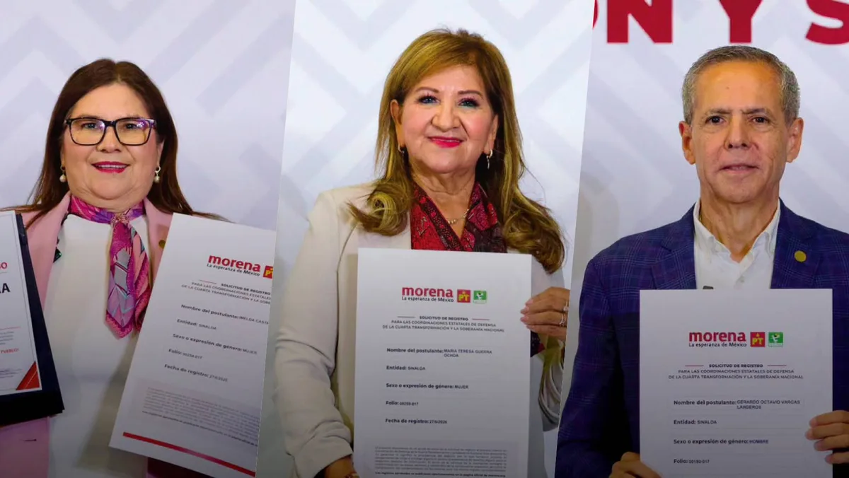 Elecciones en Sinaloa: ¿Cuándo eligen al gobernador y quiénes son los aspirantes de Morena?