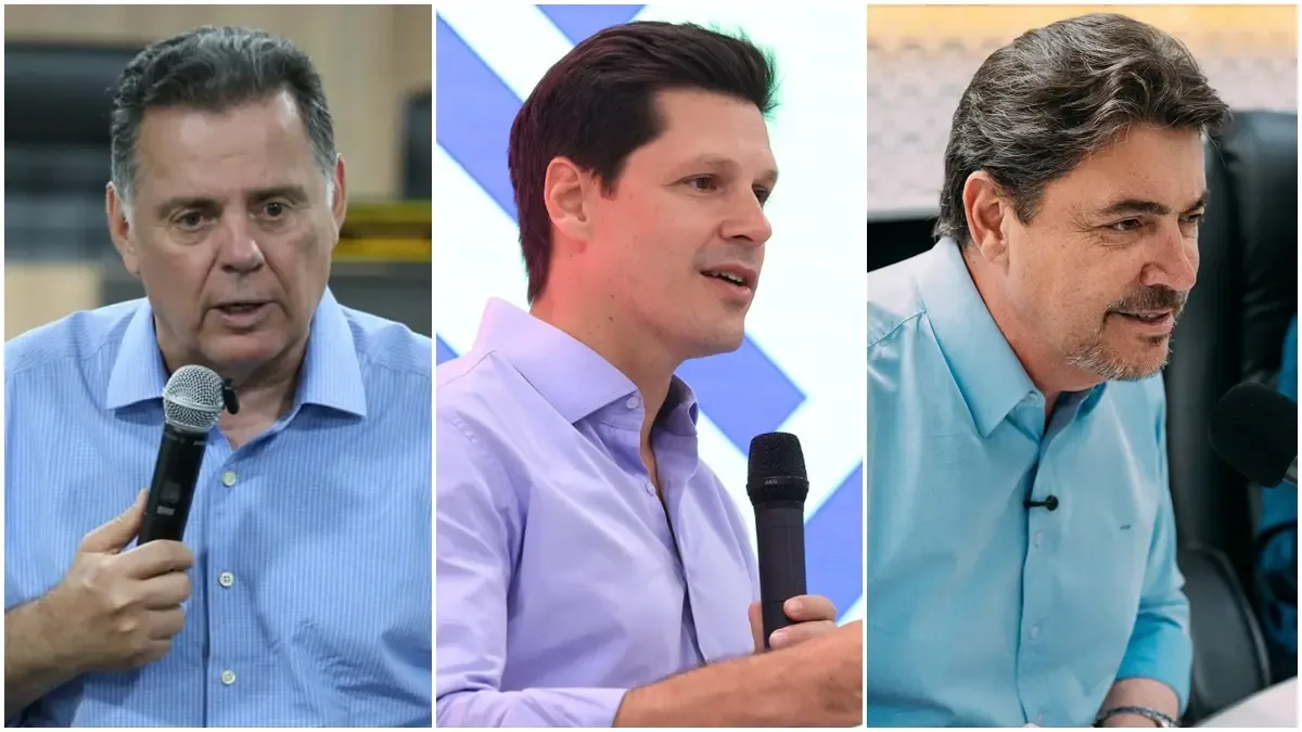 Goiás Pesquisas/Mais Goiás: Daniel Vilela lidera com 37,2%; Wilder e Marconi empatam em segundo