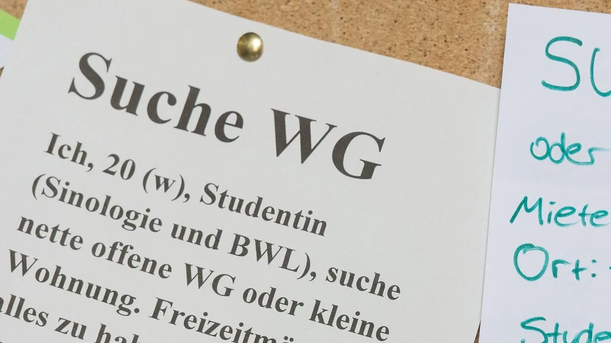 Knappe Studentenzimmer: Experte: Tausende Studierende suchen in NRW Zimmer