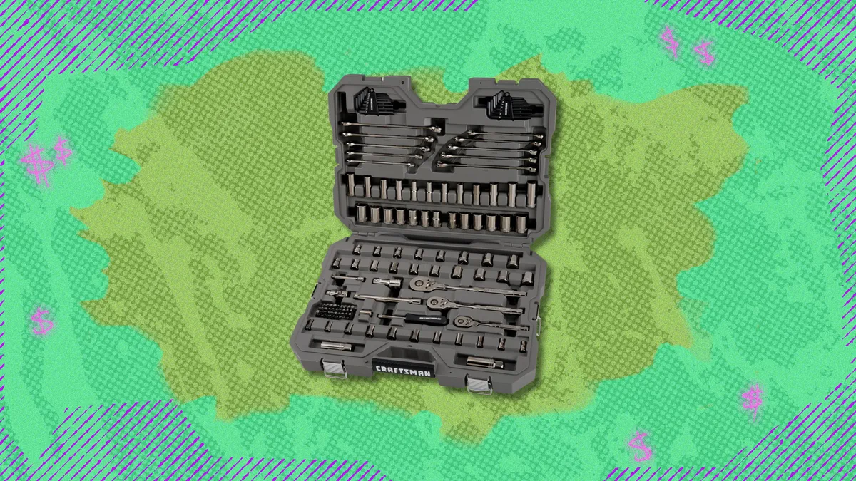 Craftsman tool deal: Grab the 121-piece Gunmetal Chrome kit for $139 at Amazon