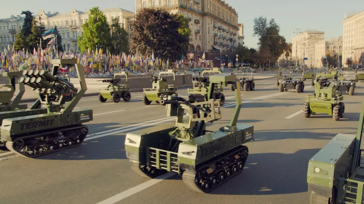 The machines fighting for men on Ukraine’s battlefront