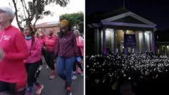 'Enough is enough': Vigils held for murdered women in South Africa