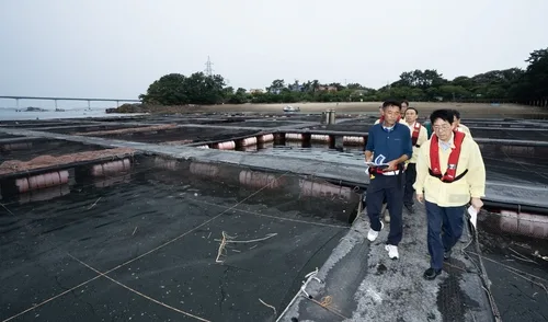 [동정] 황종우 해수장관, 충남 보령시 가두리 양식장 방문
