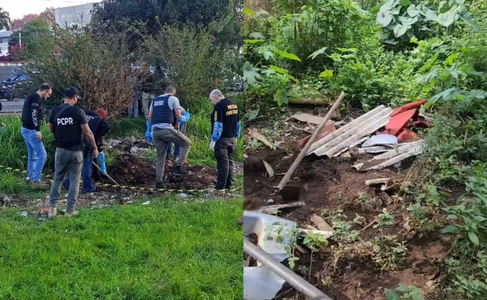 Corpo de mulher é encontrado em cova rasa e polícia localiza segundo cadáver em biqueira no Cajuru