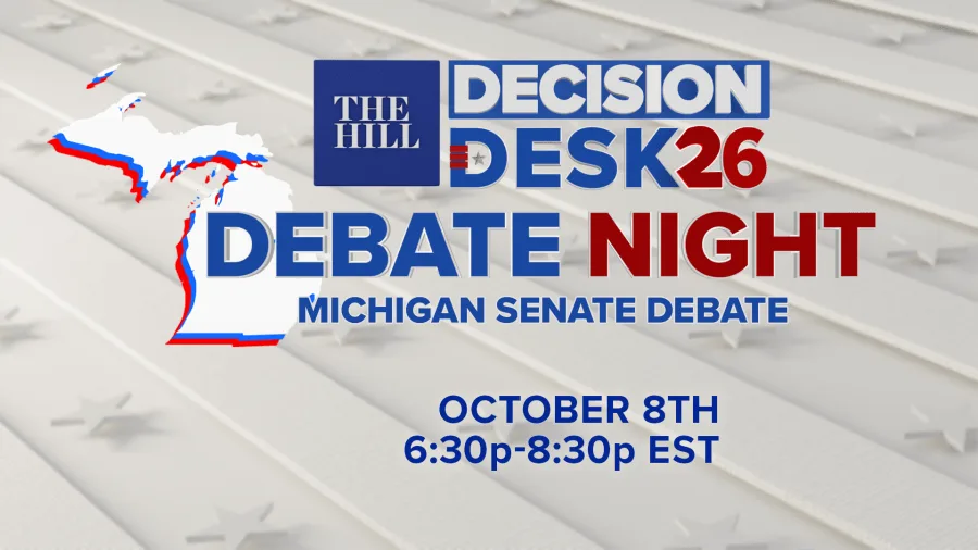 Watch live: El-Sayed, Rogers to square off in Nexstar's Michigan Senate debate
