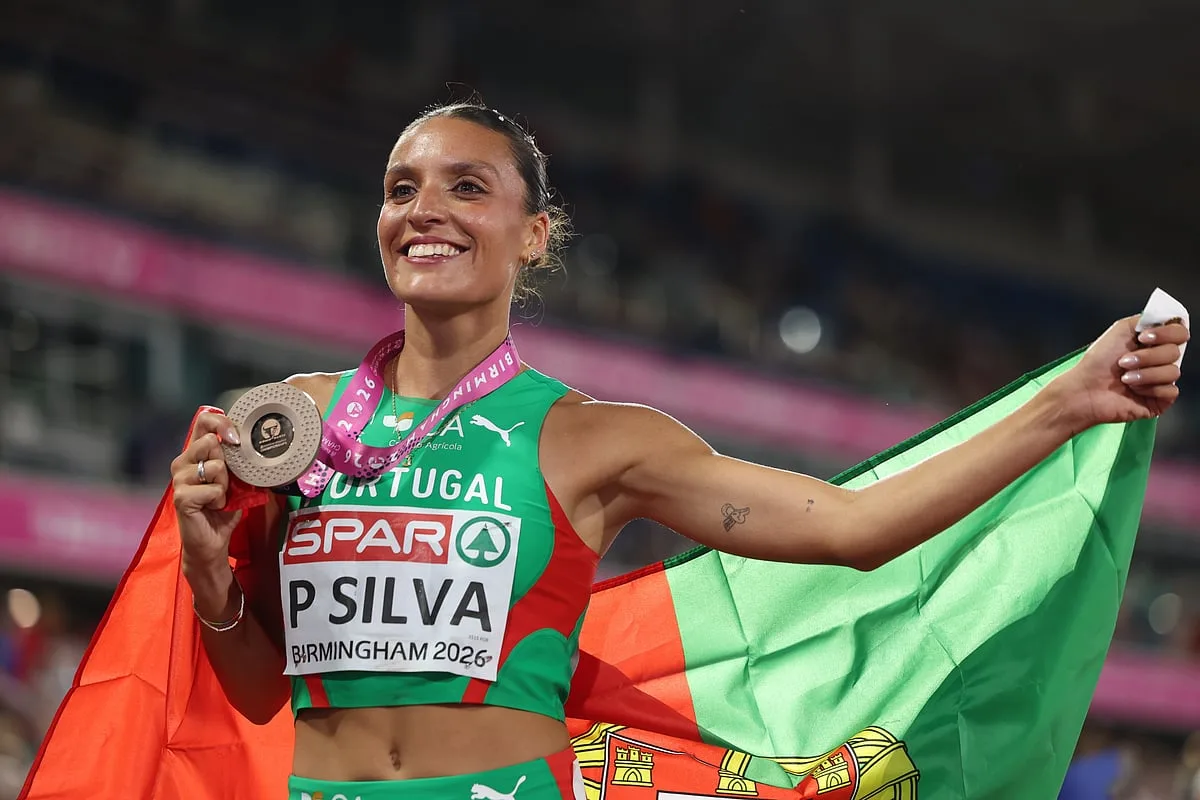 Patrícia Silva garante bronze nos 1500 metros dos Europeus