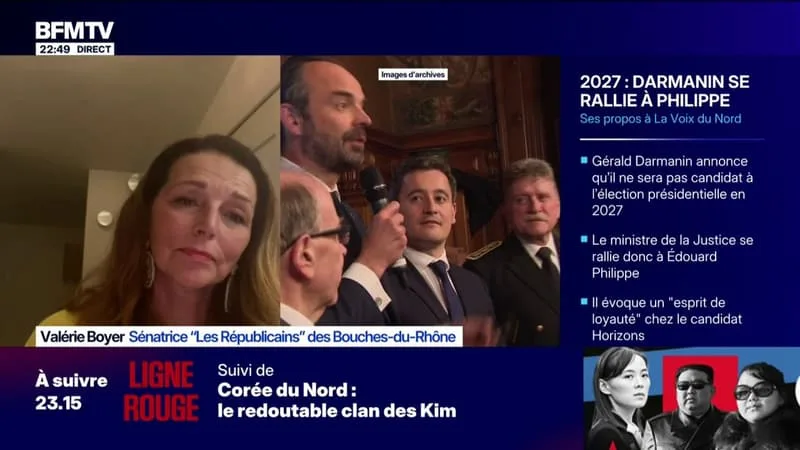 Présidentielle 2027: "La France a envie d'une rupture avec les années Macron et elle ne peut se faire qu'avec des personnes qui n'ont pas participé au gouvernement d'Emmanuel Macron", affirme Valérie Boyer, sénatrice LR des Bouches-du-Rhône